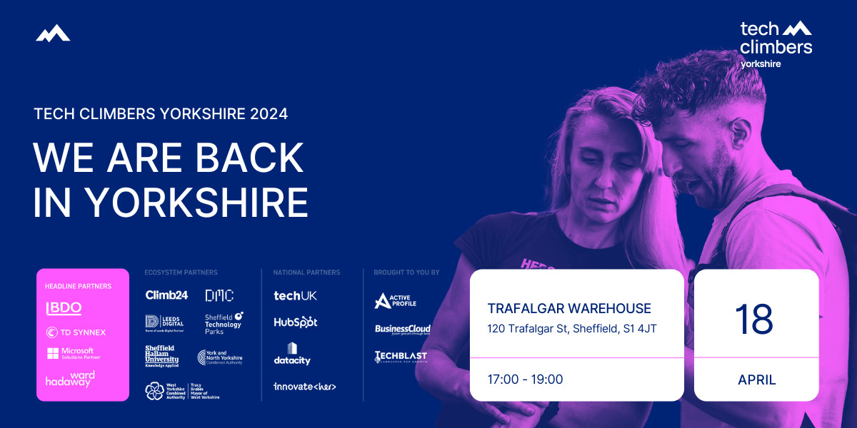 Yorkshire Tech Climbers is coming to Sheffield